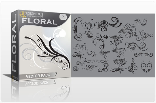Floral vector pack 7 1