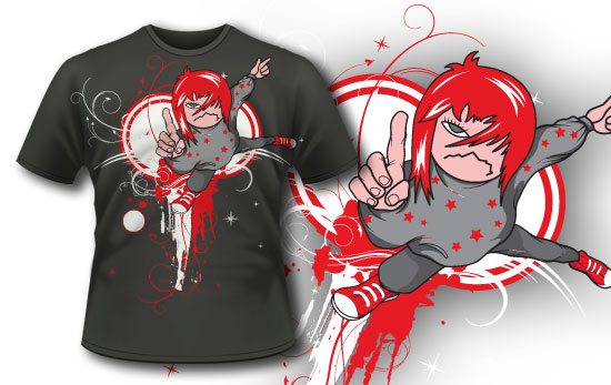 Ninja T-shirt design 104 1