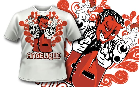 Angelique T-shirt design 147 1