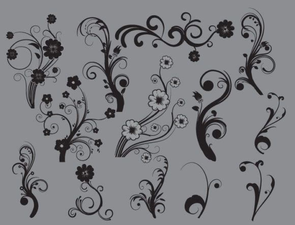 Floral vector pack 19 2