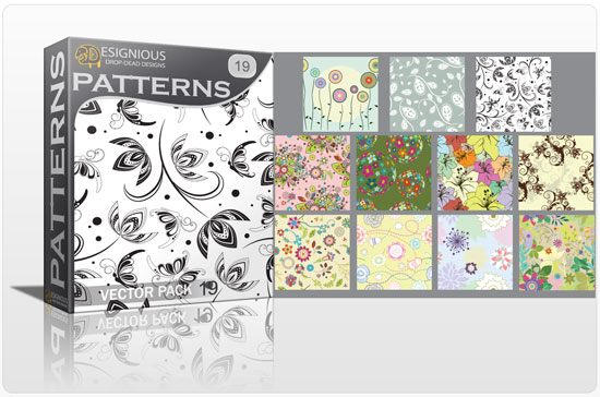 Seamless patterns vector pack 19 1