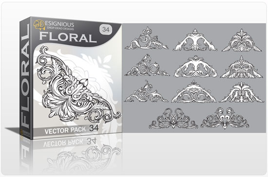 Floral vector pack 34 1