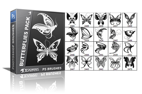 Butterflies brushes pack 1 1