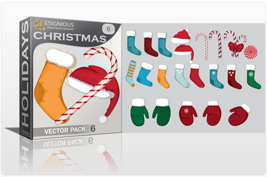 Christmas vector pack 6 1