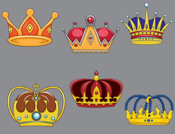 Crowns vector pack 2 2