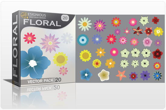 Floral vector pack 20 1