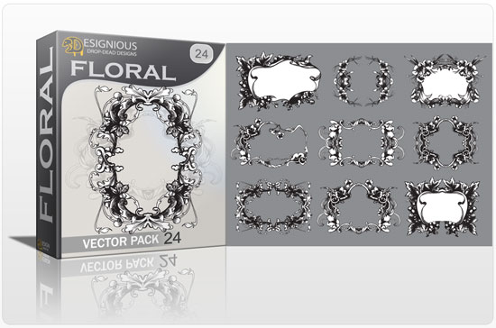 Floral vector pack 24 1
