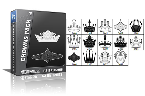 Crowns brushes pack 1 1