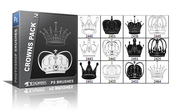 Crowns brushes pack 2 1