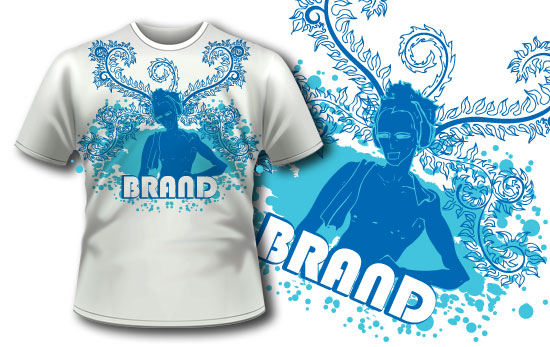 Your brand here T-shirt design 5 1