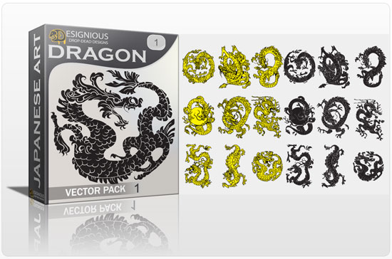 Dragon vector pack 1