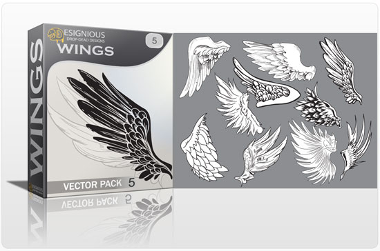Wings vector pack 5 1