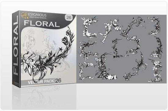 Floral vector pack 26 1