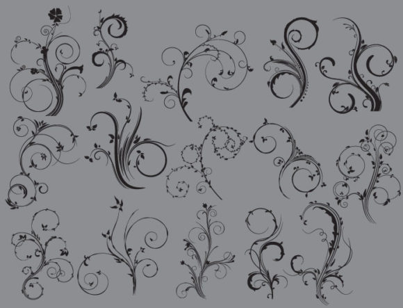 Floral vector pack 38 2