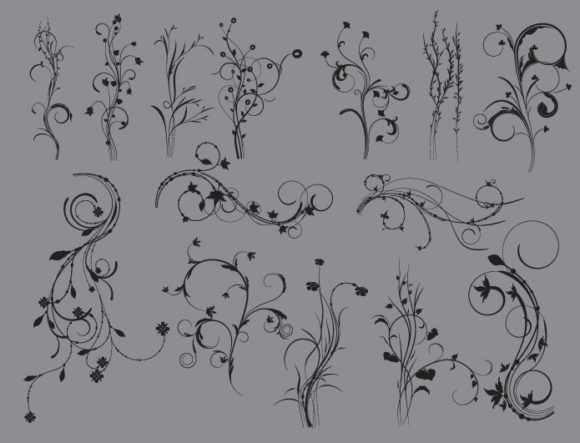 Floral vector pack 43 2