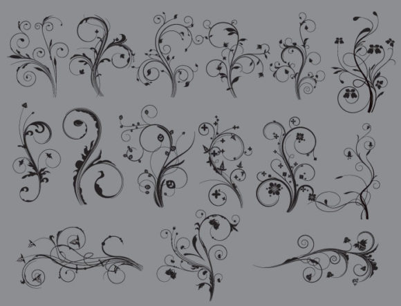 Floral vector pack 45 2