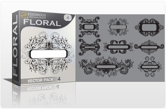 Floral vector pack 4 1