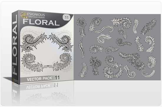 Floral vector pack 11 1