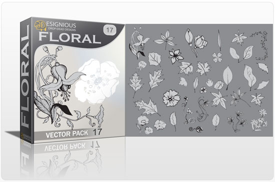 Floral vector pack 17 1