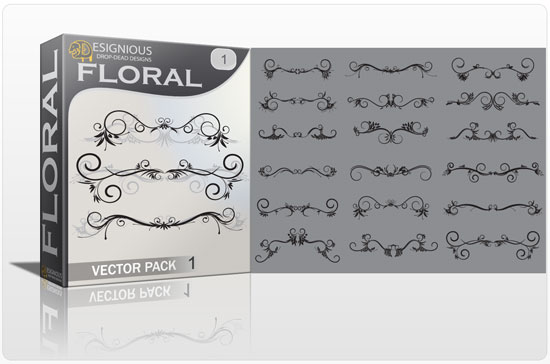 Floral vector pack 1 1