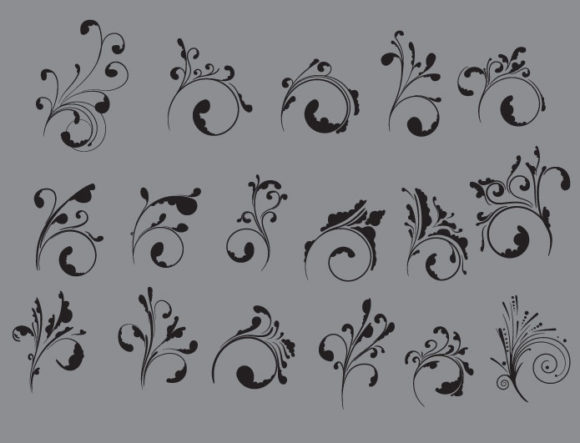 Floral vector pack 30 2