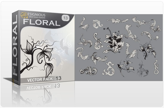 Floral vector pack 13 1