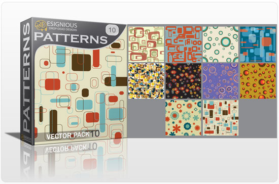 Seamless patterns vector pack 10 1