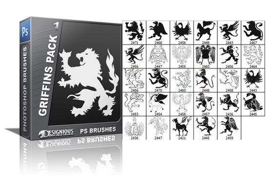 Griffins brushes pack 1 1