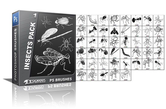 Insects brushes pack 1 1