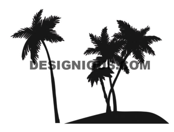Palm trees brushes pack 1 2