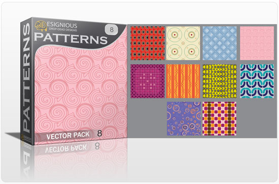 Seamless Patterns vector pack 8 1