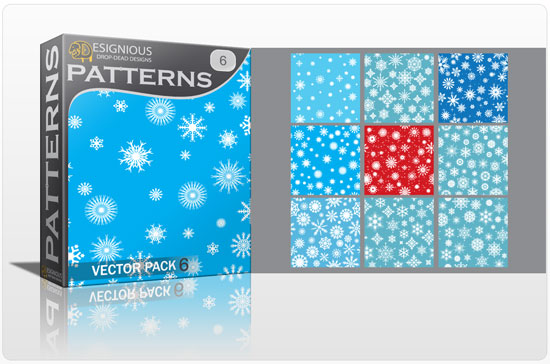 Seamless patterns vector pack 6 1
