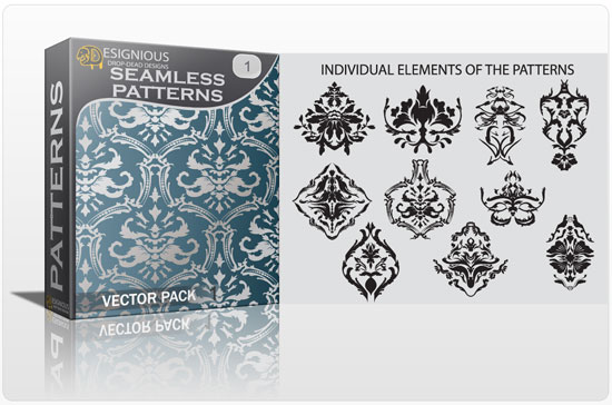 Seamless Patterns vector pack 1 1