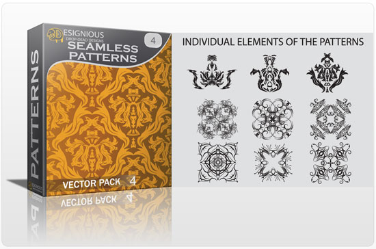 Seamless Patterns vector pack 4 1