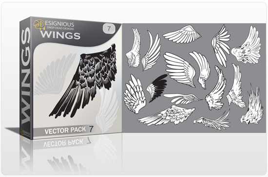 Wings vector pack 7 1