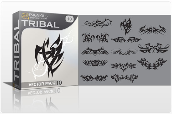 Tribal vector pack 10 1
