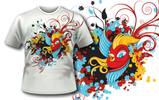 Abstract T-shirt design 64 1