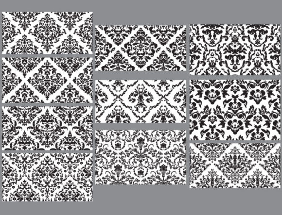 Seamless patterns vector pack 15 2