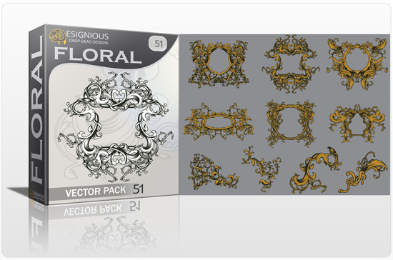 Floral vector pack 51 1