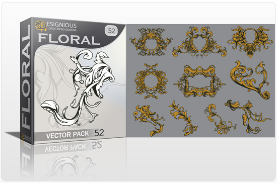 Floral vector pack 52 1