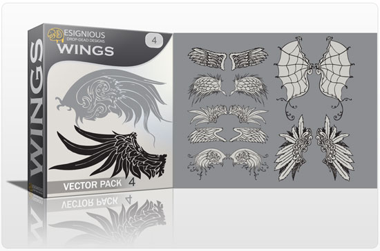 Wings vector pack 4 1