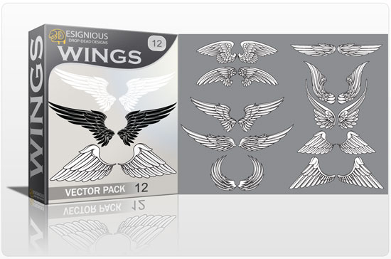 Wings vector pack 12 1