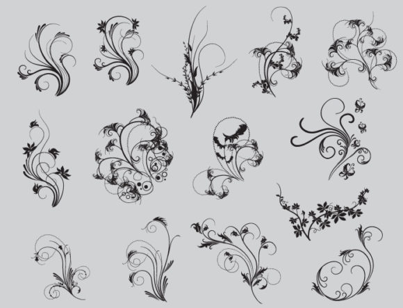Floral vector pack 53 2