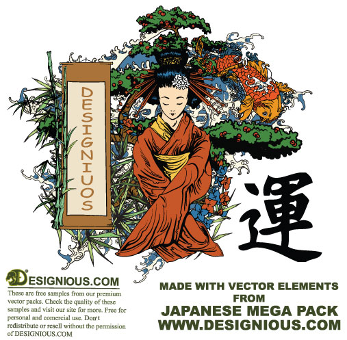 Japanese mega pack sample 1