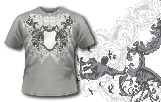 Heraldry T-shirt design 178 1