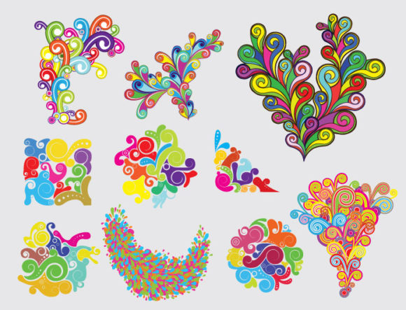 Floral vector pack 54 2
