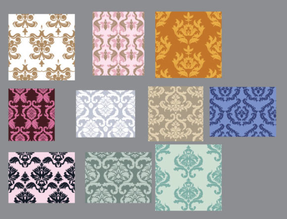 Seamless patterns vector pack 25 2