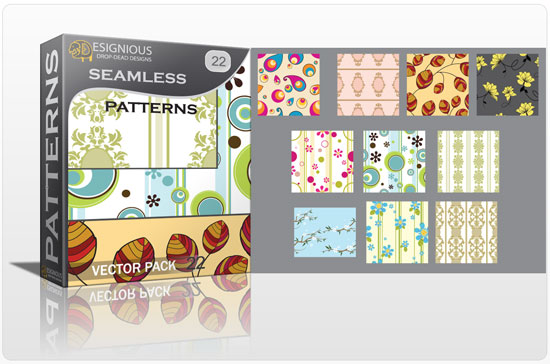 Seamless patterns vector pack 22 1