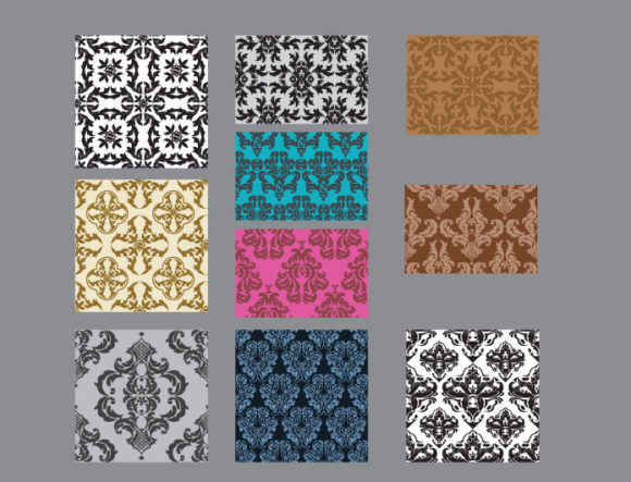 Seamless patterns vector pack 26 2