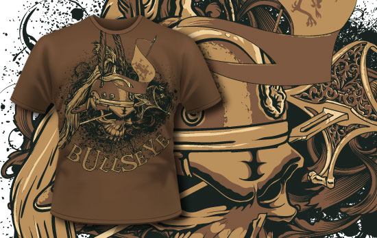 Bullseye T-shirt design 201 1